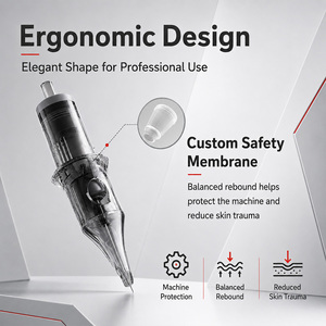 Sunrise RISEPRO 1.0 RM M1 <span class=keywords><strong>Magnum</strong></span> Aiguilles de cartouche de tatouage jetables 20 pièces/boîte Cartouches d'aiguilles à membrane stérile OEM - Product Image 2