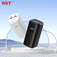 WST PD Schnellladung LED-Digitalanzeige Hochkapazitäts-Ladegerät 20000mAh Powerbank für Tablets