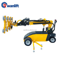 Chariot hydraulique 3m 4m 5m avec ventouse, élévateur de bois pour camion, nouveau robot élévateur électrique à vide pour l'installation de dalles de verre et de marbre