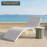Fabricant de chaises longues modernes d'extérieur entièrement en aluminium, pour piscine, patio et jardin, vente en gros