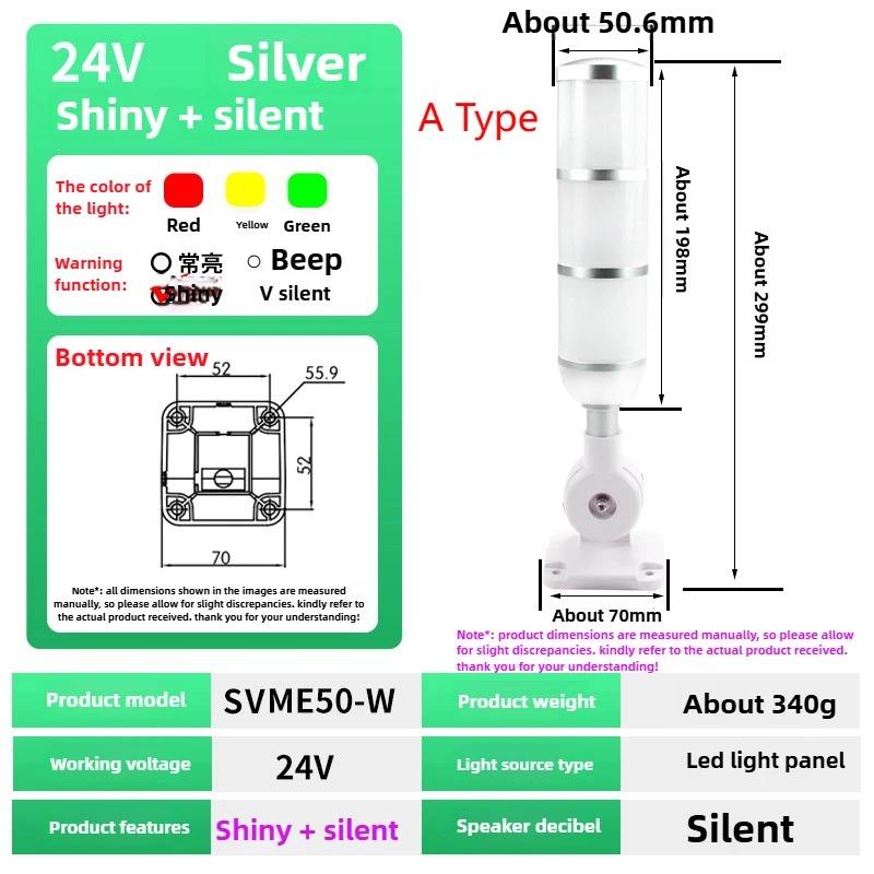 24V flashing silentA