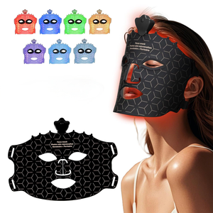 Máscara Facial de Silicona en Oferta, 7 Colores, Flexible, Tratamiento para el Acné, Exfoliante Facial, Rejuvenecimiento, Eliminador de Arrugas, Uso Inalámbrico - Product Image 1