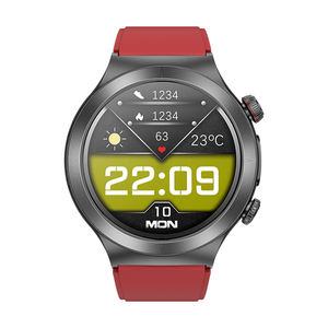 Jam tangan pintar G20 dengan kartu SIM, layar AMOLED 1.43 inci Alarm jatuh panggilan SOS orang tua ECG perawatan kesehatan darah pelacak GPS dengan kartu SIM - Product Image 2