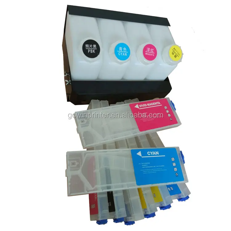 4-Farben-Nachfülltintensystem für Roland Eco Solvent-Tinten strahl drucker VS640 VS540 RE640 VS300 RF640
