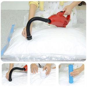 Sacs de rangement sous vide, lot de 18, avec pompe électrique, cubes de compression pour économiser de l'espace, pour bagages de voyage - Product Image 3