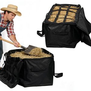 Sac de rangement <span class=keywords><strong>pour</strong></span> <span class=keywords><strong>foin</strong></span> <span class=keywords><strong>pour</strong></span> cheval, sac de transport surdimensionné <span class=keywords><strong>pour</strong></span> aliments <span class=keywords><strong>pour</strong></span> <span class=keywords><strong>chevaux</strong></span> avec poignée de transport - Product Image 1