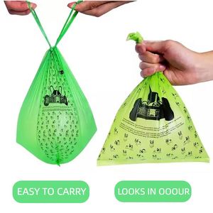 Customized Wholesale Eco-Friendly Waterproof <b>Compost</b> High Quality Biodegradable Plastic & Polyester Dog Poop <b>Bags</b> - Product Image 3