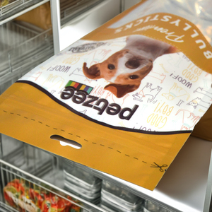 Мешок для еды для домашних животных с логотипом, подставка на молнии для хулиганских палочек, сублимированная куриная грудка, упаковка для корма для домашних животных - Product Image 5