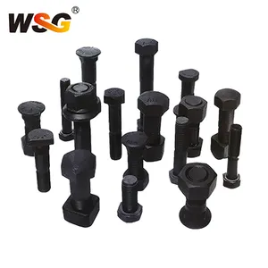 High Quality Track Shoe Bolt And Nut 3 4"x2-5 32" For Excavator Parts 1S1859 1S1860