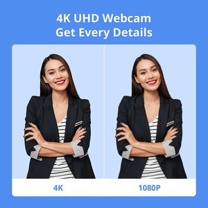 4K 8MP Tongveo Ultra HD Pro Webcam con AI, USB 3,0, 3 en 1 para <span class=keywords><strong>PC</strong></span> y Laptop Live Streaming - Product Image 5