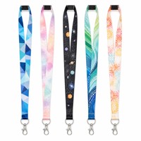 Porte-badge rétractable professionnel en polyester avec fermoir en acrylique pour service de réception et travail
