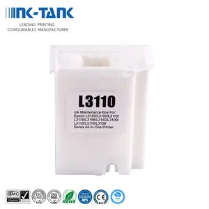 INK-TANK L3110 uyumlu atık mürekkep tankı pedi sünger bakım kutusu için Epson L3150 L3100 L3110 L3118 L3158 yazıcı