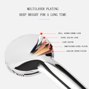 Hot Sale ABS Water Saving Big Rainfall High <strong>Pressure</strong> Handheld <strong>Shower</strong> <strong>Head</strong> - Product Image 6