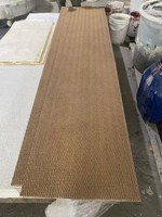 Panneau mural flexible en pierre pour intérieur, revêtement courbé facile à installer pour extérieur, service OEM, décoration pour hôpitaux et foyers