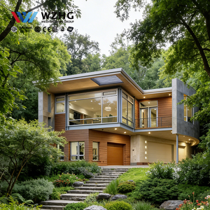 Villa préfabriquée écologique, taille personnalisable pour mini-maison, vente en gros, conforme aux normes IRC - Product Image 1