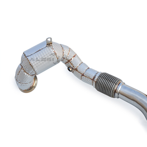 Tuyau d'échappement pour Volkswagen <span class=keywords><strong>Golf</strong></span> 7R quattro 2.0T 2013-2018, modification d'échappement haute performance, installation parfaite - Product Image 1