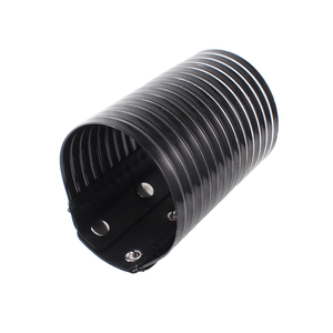 Bracciale <span class=keywords><strong>in</strong></span> <span class=keywords><strong>Pelle</strong></span> Punk HANSIDON, Braccialetto Fatto a Mano per Donne, Lega di Zinco Placcata Argento/Oro, Design Geometrico Unisex di Tendenza - Product Image 4