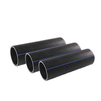 Zhengxin Usine En Gros PN16 HDPE Surface Lisse Résistant Aux UV Noir Tuyau D'eau ZX-0100 DN20-DN800 1 An De Garantie Eau