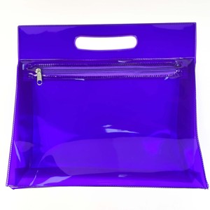 Custom PVC Jelly Tote <b>Bag</b>, Waterproof Self-Sealing Storage <b>Bag</b>, Clothing Shopping & Gift <b>Bag</b>, Logo Printable - Product Image 3