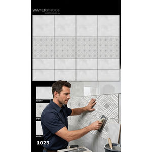 Azulejos de Cerámica para Piso, 300x600mm, 8.5mm de Grosor, Acabado Brillante, Diseño de Piedra, Porcelana Pulida, Ladrillo Refractario, para Pasillos, Exteriores y Baños - Product Image 1
