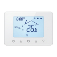 Termostato para Caldera de Gas, Fabricante OEM ODM, Controlador de Temperatura Digital Programable a Batería, 5A 220V, Termostato de Fábrica