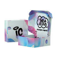 Boîte en carton ondulé imprimée avec logo personnalisé, en matériaux recyclés, pour l'expédition et l'emballage de produits