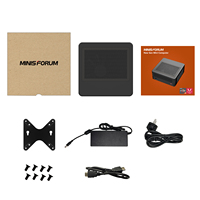 Mini PC X400 Más Reciente con 4 Núcleos y 8 Subprocesos AMD Ryzen3 Pro 4350G, Gráficos Radeon, SSD M.2 SATA, HHD TF, Doble DDR4, 4K HD DP para Entretenimiento