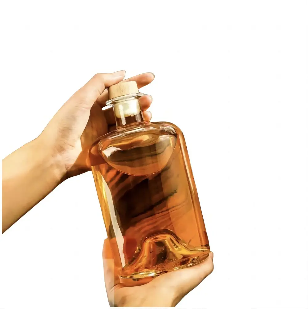 375ml 500ml 700ml 750ml Gin Whisky Ron Apotheker Botella de vidrio a la venta
