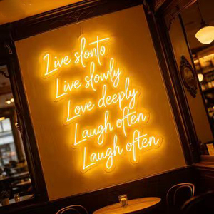 Custom Crystal LED Backlit Business Signage for Bars & Stores Flexible Neon Open Light with IP67 Rating and 2-Year Warranty - Product Image 2