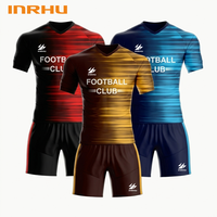 Maillot de football personnalisé de qualité supérieure pour hommes, ensemble complet pour équipe, maillot de football rétro personnalisé