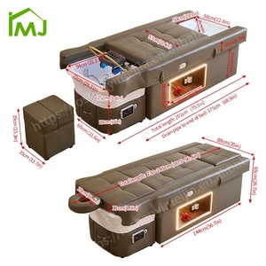 تدليك متعدد الوظائف الشامبو وغسل الشعر القدم الكورية رئيس سبا سرير - Product Image 6