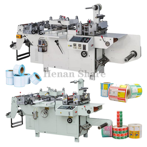 Máquina de corte y rebobinado de etiquetas en blanco Máquina ultrasónica de corte y plegado de Etiquetas tejidas - Product Image 1