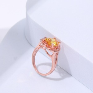 Anello a Forma di Cuore per Donne, Stile Dolce, Accessorio da Dito per Uso Quotidiano - Product Image 6