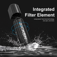 Purificateur d'eau sous évier à prix de gros, filtre à eau au charbon actif pour la consommation domestique