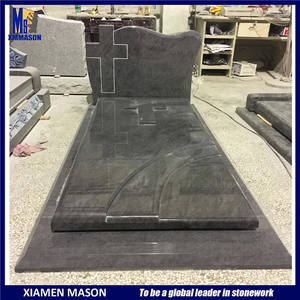 Cjsa g635 — pierres à bascule en granit, avec base et pierres précieuses - Product Image 2