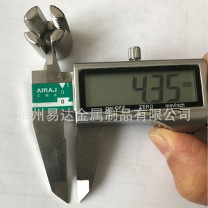 Abrazadera de cable de acero inoxidable Eda de 4 mm, grado marino T316, para fijación de cables - Product Image 2