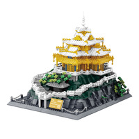 Fabricante de Sets de Bloques de Construcción Personalizados, Obra Maestra Tradicional Escénica, 1692 Piezas, Ladrillos Encajables Estilo MOC Grandioso