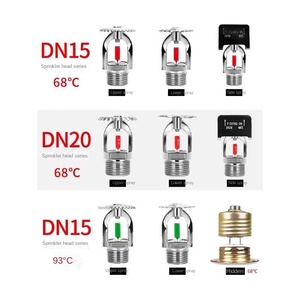 Tête d'incendie anti-incendie en laiton DN15 1/2 pouce avec bulbe en verre rouge pour incendies de classe A et B, durable pour usage intérieur - Product Image 6