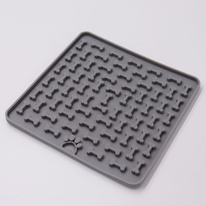 Venta caliente al por mayor de la fábrica de hueso diseño de succión de silicona fuertes lento, <span class=keywords><strong>perro</strong></span>, alimentador del lamer Pad - Product Image 5