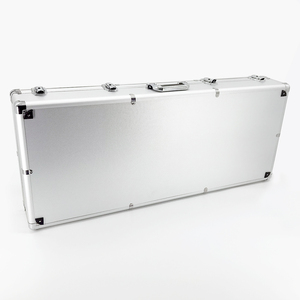 Tùy chỉnh kích thước dễ dàng mang nhôm đôi Guitar trường hợp chuyến bay với bọt đệm - Product Image 4