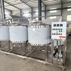 Sistema di Pulizia CIP 1000L in Acciaio Inox 316L, Sistema di Pulizia Portatile su Piattaforma Mobile, Attrezzatura SIP con Pompa per Pulizia CIP - Product Image 1