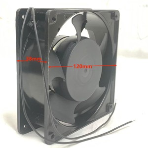 Ventilador de Refrigeración para Refrigerador, 120 mm, Cuadrado, Motor Eléctrico de Alta Eficiencia, para Piezas de Refrigerador - Product Image 2