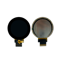 Layar LCD TFT IPS 2,1 inci 480*480 Resolusi Bulat 40 Pin SPI/RGB All View 300nit dengan Layar Sentuh CTP