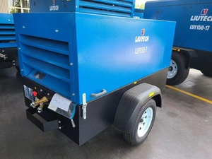 ضاغط هواء لولبي محمول 185cfm لمحرك ديزل بعجلات <span class=keywords><strong>Liutech</strong></span> المحمول - Product Image 3