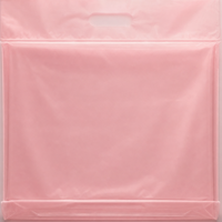 Sac à main personnalisé en plastique avec impression de logo pour l'emballage de vêtements, les cadeaux, les sacs de transport pour les magasins de détail