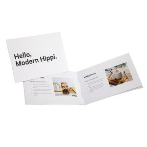 Buku Undangan Spiral Modern, Dapat Digunakan Kembali, Promosi Perusahaan, Spesial, Portabel, 200g, 210X150mm, Diskon, Panduan Pengguna, Sampul Keras - Product Image 6