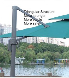 Parasol de terrasse chaud, <span class=keywords><strong>parasols</strong></span> de jardin d'extérieur avec LED et télécommande, grands <span class=keywords><strong>parasols</strong></span> de restaurant d'extérieur, vente directe usine - Product Image 2