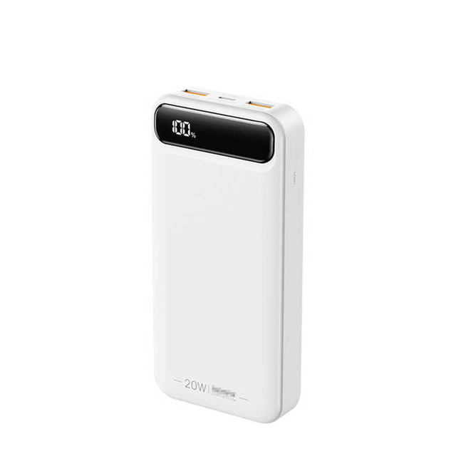 RPP-521 10000mAh/20000mAh PD+QC Portable Outdoor Power Bank with Holder Fast Charging ABS Material 12W+10W