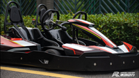 Kart à pédales tout-terrain à essence pour adultes, deux places, moteur GX160/GX200/GX270, 200cc, vitesse maximale 60 km/h, transmission par chaîne