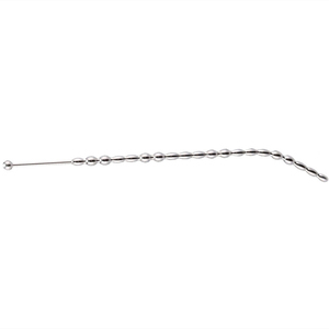 Spina uretrale in metallo piegato uretrale suono uretra occhio di cavallo spina dilatatore uretrale maschile cateteri per adulti giocattoli del sesso per gli uomini - Product Image 3